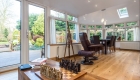 Solid roof conservatory extension interior