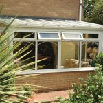 White uPVC Lean-to Conservatory