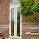 French Doors with Arch