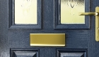 composite doors residential close up
