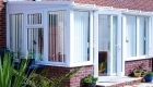 White uPVC Lean To Conservatory home installation