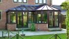 P Shaped home installation Conservatory