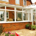 White PVCu P Shaped Conservatory