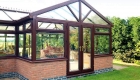 Gable conservatory rose wood