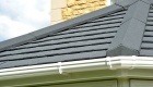 Solid roof conservatory close up