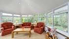 Solid roof conservatory interior